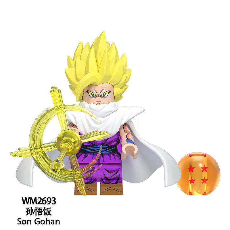 MOC Minifigures WM6180 Dragon Ball, Son Goku ,Android 17 ,Krillin Tien shinhan,Yamcha,Son Gohan,Building Block Mini figure Assembling Toy Building Blocks Bricks Toys For Kids gifts MOC Minifigures WM6180 Dragon Ball, Son Goku ,Android 17 ,Krillin Tien shinhan,Yamcha,Son Gohan,Building Block Mini figure Assembling Toy Building Blocks Bricks Toys For Kids gifts