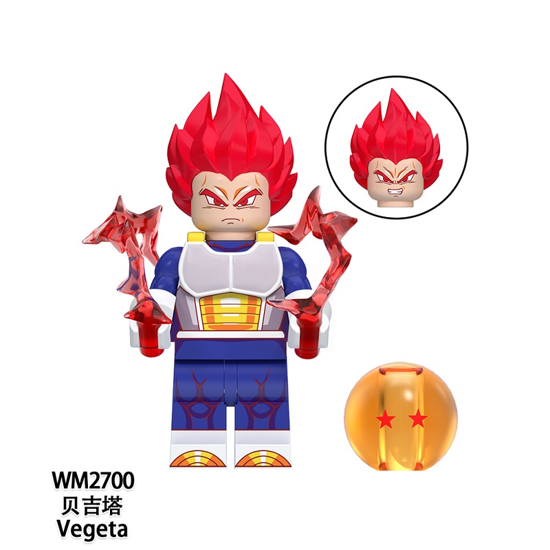 MOC Minifigures WM6181Dragon Ball, Son Goku ,Vegeta,Jiren,Android 18 ,kefla,hitto,Zamasu, Building Block Mini figure Assembling Toy Building Blocks Bricks Toys For Kids gifts MOC Minifigures WM6181Dragon Ball, Son Goku ,Vegeta,Jiren,Android 18 ,kefla,hitto,Zamasu, Building Block Mini figure Assembling Toy Building Blocks Bricks Toys For Kids gifts