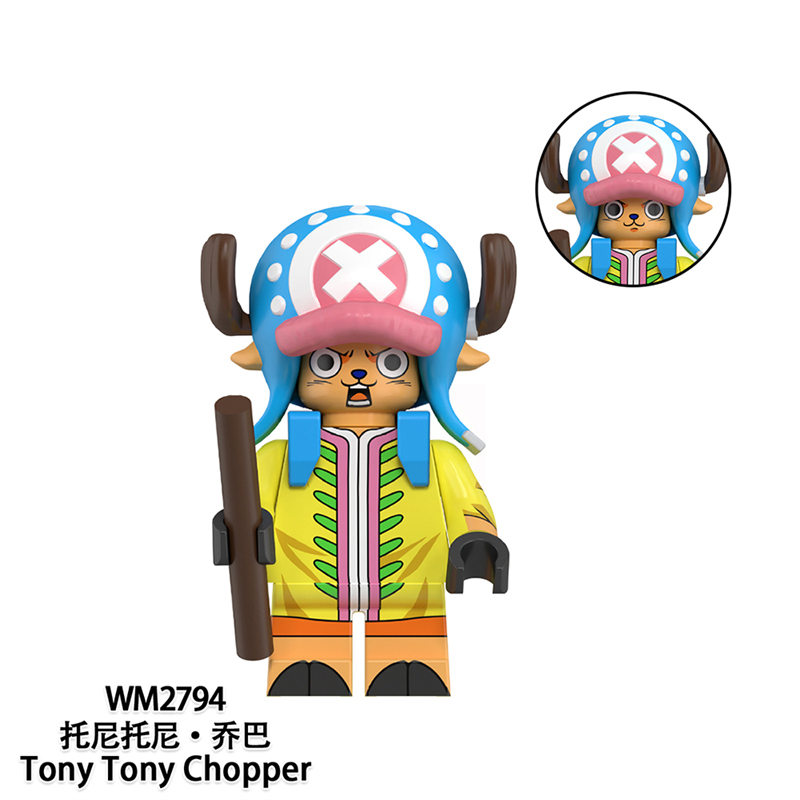 MOC Minifigures WM6193 One Piece Tony Tony chopper Roronoa Zoro,Monkey D luffy,Sanji ,Nami Nico Robin,Building Block Mini figure Assembling Toy Building Blocks Bricks Toys For Kids gifts MOC Minifigures WM6193 One Piece Tony Tony chopper Roronoa Zoro,Monkey D luffy,Sanji ,Nami Nico Robin,Building Block Mini figure Assembling Toy Building Blocks Bricks Toys For Kids gifts