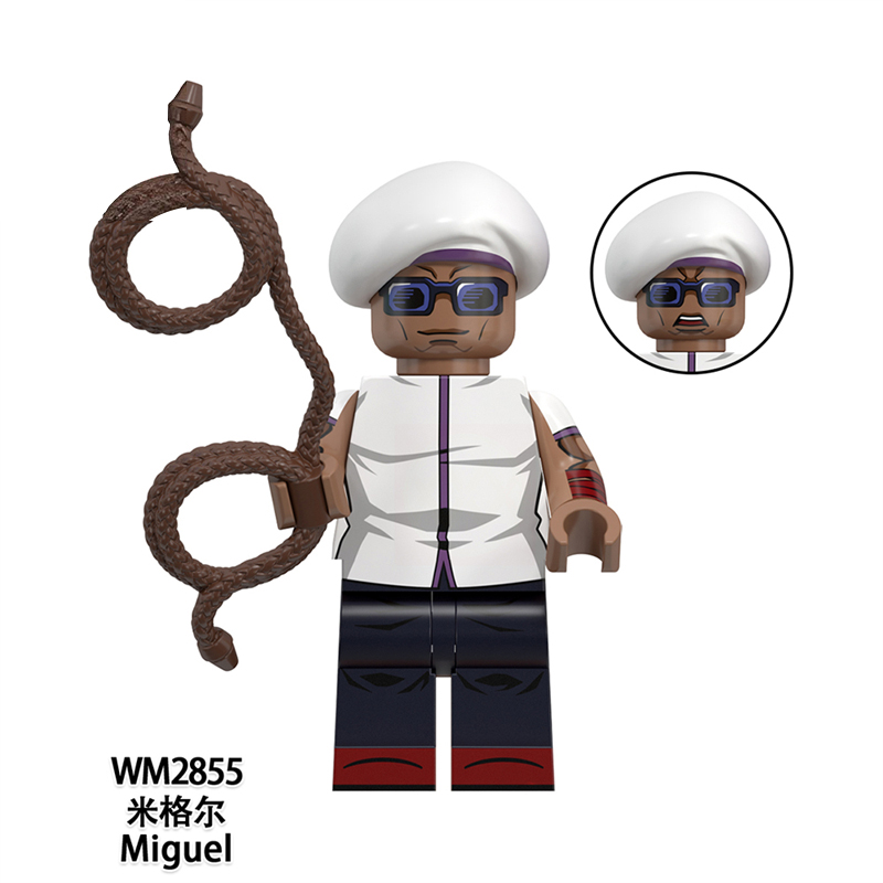 MOC Minifigures WM6200 Jujutsu Kaisen Zenin Naobito,Fushiguro Toji,Uraume,Ryomen Sukuna,Miguel,Kusakabe Atsuya,Makora,Choso,Mini figure Assembling Toy Building Blocks Bricks Toys For Kids gifts MOC Minifigures WM6200 Jujutsu Kaisen Zenin Naobito,Fushiguro Toji,Uraume,Ryomen Sukuna,Miguel,Kusakabe Atsuya,Makora,Choso,Mini figure Assembling Toy Building Blocks Bricks Toys For Kids gifts