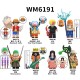 MOC Minifigures WM6191 One Piece Monkey D Luffy TONY Tony tony chopper Sanji Nami Roronoa Zoro,Brook,Nico Robin,usopp,Building Block Mini figure Assembling Toy Building Blocks Bricks Toys For Kids gifts MOC Minifigures WM6191 One Piece Monkey D Luffy TONY Tony tony chopper Sanji Nami Roronoa Zoro,Brook,Nico Robin,usopp,Building Block Mini figure Assembling Toy Building Blocks Bricks Toys For Kids gifts