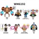 MOC Minifigures WM6192 One Piece Franky ,Sircro codile,Trafalgar D Water law ,Buggy,Dracule Mihawk,Boa Hancock,Usopp ,Building Block Mini figure Assembling Toy Building Blocks Bricks Toys For Kids gifts MOC Minifigures WM6192 One Piece Franky ,Sircro codile,Trafalgar D Water law ,Buggy,Dracule Mihawk,Boa Hancock,Usopp ,Building Block Mini figure Assembling Toy Building Blocks Bricks Toys For Kids gifts